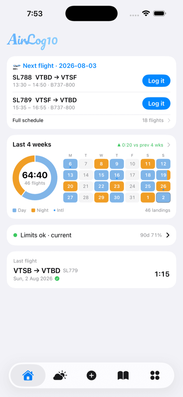 Home — your next flight